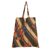 Cotton batik foldable tote bag, 'Blitar's Eden' - Handmade Cotton Foldable Tote Bag with Vibrant Batik Motifs