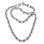 Men's sterling silver chain necklace, 'Valiant Soul' - Men's Polished Silver-Plated Serpetine Chain Necklace thumbail
