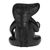 Wood sculpture, 'Blessing Squirrel in Black' - Hand-Carved Wood Sculpture of Meditating Squirrel in Black