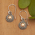 Gold-accented dangle earrings, 'Spring Gold' - 18k Gold-Accented Dangle Earrings Crafted in Bali
