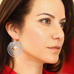 Cultured pearl and rainbow moonstone dangle earrings, 'Fancy Harmony' - Dangle Earrings with Pearls and Natural Rainbow Moonstones