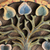 Wood relief panel, 'Brighter Future' - Hand-Painted Round Green Suar Wood Relief Panel of a Tree (image 2b) thumbail