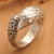 Sterling silver cocktail ring, 'Wise Reign' - Eagle-Themed Balinese Sterling Silver Cocktail Ring (image 2) thumbail