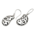 Sterling silver dangle earrings, 'Island Dame' - Traditional Balinese Sterling Silver Dangle Earrings
