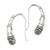 Sterling silver drop earrings, 'Ancestral Bamboo' - Bamboo-Themed Sterling Silver Drop Earrings from Bali