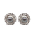 Cultured pearl stud earrings, 'Grey Elegance' - Sterling Silver Stud Earrings with Grey Cultured Pearls