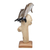 Wood sculpture, 'The Dolphins' - Dolphin-Themed Handmade Jempinis and Benalu Wood Sculpture