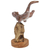 Escultura de madera - Escultura de Madera de Nutria nadando con Base de Madera Benalu