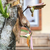 Wandkunst aus Holz – Holzwandkunst mit handbemalten Kolibris aus Bali