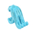 Wood phone stand, 'Marine Assistant in Blue' - Hand-Carved Blue Jempinis Wood Octopus Phone Stand
