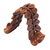 Wood phone holder, 'The Leaves' - Hand-Carved Polished Leafy Jempinis Wood Phone Holder thumbail