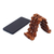 Wood phone holder, 'The Leaves' - Hand-Carved Polished Leafy Jempinis Wood Phone Holder