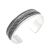 Sterling silver cuff bracelet, 'Tropical Luxury' - Sterling Silver Cuff Bracelet with Balinese Braided Motifs