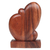 Wood sculpture, 'Female Beauty' - Abstract Female Form Wood Sculpture Hand-Carved in Bali (image 2c) thumbail