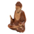Wood sculpture, 'Peace of Buddha' - Balinese Hand-Carved Suar Wood Sculpture of Master Buddha (image 2b) thumbail