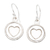 Sterling silver dangle earrings, 'Dainty Heart' - Sterling Silver Dangle Earrings with Heart Motif from Bali