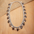 Smoky quartz and cultured pearl beaded necklace, 'Eclipses' - Traditional Smoky Quartz and Cultured Pearl Beaded Necklace