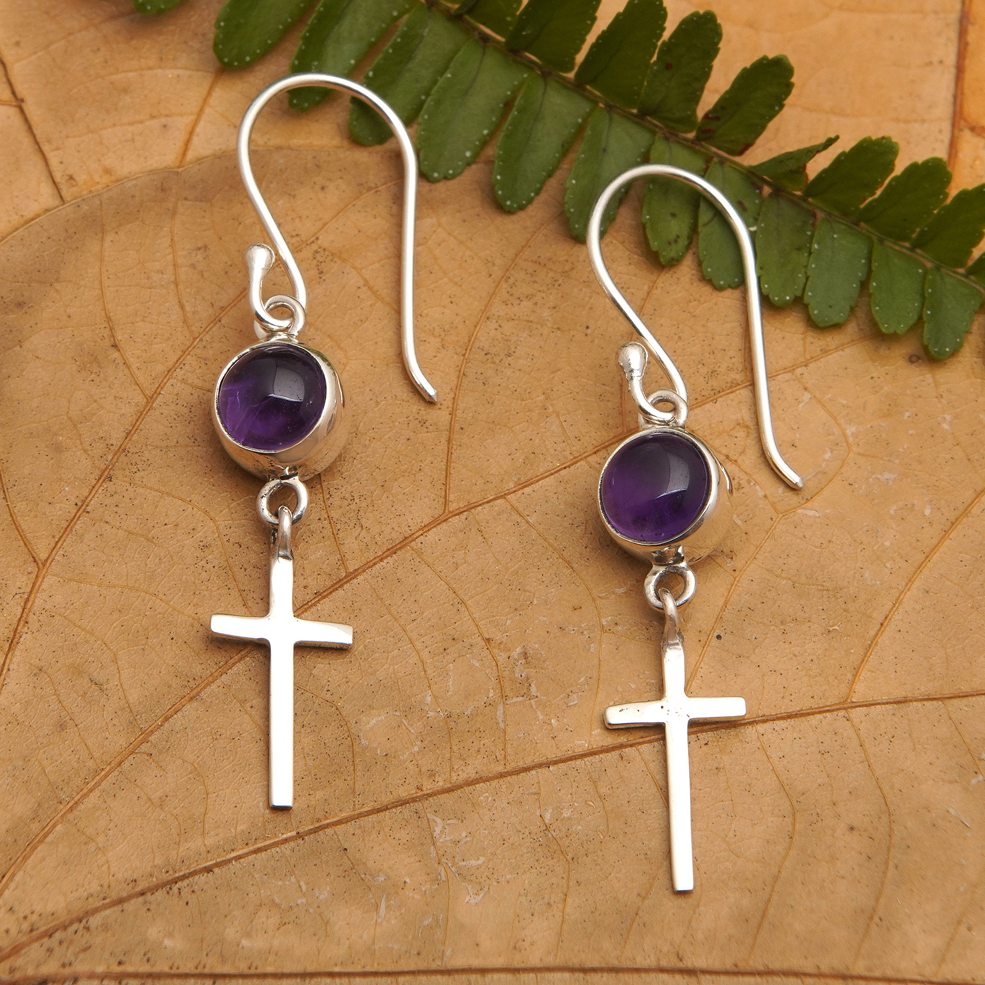 Pendientes Cruz Cuelga – Bali Jewelry Es