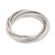 Sterling silver band ring, 'Radiant Hoop' - Modern Minimalist Polished Sterling Silver Band Ring thumbail