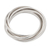 Sterling silver band ring, 'Radiant Hoop' - Modern Minimalist Polished Sterling Silver Band Ring (image 2c) thumbail