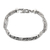 Sterling silver pendant bracelet, 'Dragon Blast' - Traditional Dragon-Themed Sterling Silver Pendant Bracelet (image 2c) thumbail