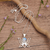 Regenbogen-Mondstein-Anhänger-Halskette - Polierte, lotusförmige Halskette mit Regenbogenmondstein-Anhänger