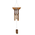 Bamboo wind chime, 'Morning in Kintamani' - Bamboo Wind Chime with Floral Motifs Handcrafted in Bali