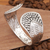 Sterling silver cuff bracelet, 'Woven Luxury' - Classic Sterling Silver Cuff Bracelet in a Polished Finish (image 2c) thumbail