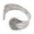 Sterling silver cuff bracelet, 'Woven Luxury' - Classic Sterling Silver Cuff Bracelet in a Polished Finish (image 2e) thumbail