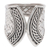 Sterling silver band ring, 'Woven Textures' - Sterling Silver Band Ring with Textured & Polished Finishes thumbail