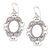 Sterling silver filigree dangle earrings, 'Magic Mirror' - Classic Sterling Silver Filigree Dangle Earrings from Bali