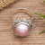 Cultured pearl cocktail ring, 'Pink Moonlight' - Traditional Pink Cultured Pearl Cocktail Ring from Bali (image 2) thumbail