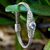 Blue topaz pendant bracelet, 'Open Your Eyes' - Traditional Faceted Five-Carat Blue Topaz Pendant Bracelet (image 2) thumbail