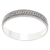 Sterling silver bangle bracelet, 'Braid Shake' - Traditional Braided Sterling Silver Bangle Bracelet from Bal