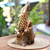 Escultura de madera - Jempinis con temática de abejas y escultura de madera de Benalu de Bali