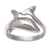 Sterling silver wrap ring, 'The Guide of the Depths' - Dolphin-Shaped Sterling Silver Wrap Ring Made in Bali thumbail