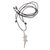 Collar colgante de plata esterlina - Collar con colgante de dragón de Komodo de plata de primera ley ajustable