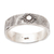 Sterling silver band ring, 'Sun Direction' - Sun-Themed Sterling Silver Band Ring in a Polished Finish