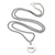 Collar colgante de plata esterlina - Collar de plata de ley con colgante del signo del zodíaco Géminis