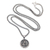 Collar colgante de plata esterlina - Collar de plata de ley con colgante del signo del zodíaco Leo