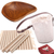 Curated gift set, 'Good Host' - Curated Gift Set with Wine Bag Appetizer Bowl & 4 Placemats