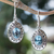 Blue topaz dangle earrings, 'Wonderful Sky Blue' - Sterling Silver Dangle Earrings with Oval Blue Topaz Jewels