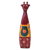 Wood sculpture, 'Funny Giraffe' - Handmade Batik Colorful Giraffe-Shaped Pule Wood Sculpture