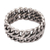 Sterling silver band ring, 'Threads of Magnificence' - High-Polished Modern Sterling Silver Band Ring from Bali