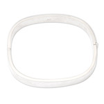 Sterling silver wristband bracelet, 'Glam and Glow' - Polished Sterling Silver Bangle-Style Wristband Bracelet