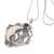 Multi-gemstone pendant necklace, 'Peacock's Night' - One-Carat Multi-Gemstone Peacock and Moon Pendant Necklace (image 2c) thumbail