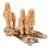 Wood sculpture, 'Morchella Realm' - Handcrafted Jempinis and Benalu Wood Morchella Sculpture (image 2b) thumbail
