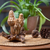 Wood sculpture, 'Morchella Family' - Jempinis and Benalu Wood Morchella Sculpture Crafted in Bali