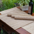 Cotton blend table runner and placemats, 'Natural Flavor' (set of 5) - Set of 5 Cotton and Fragrant Root Table Runner and Placemats