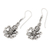 Sterling silver dangle earrings, 'Octopus Glory' - Octopus-Themed Sterling Silver Dangle Earrings from Bali (image 2b) thumbail